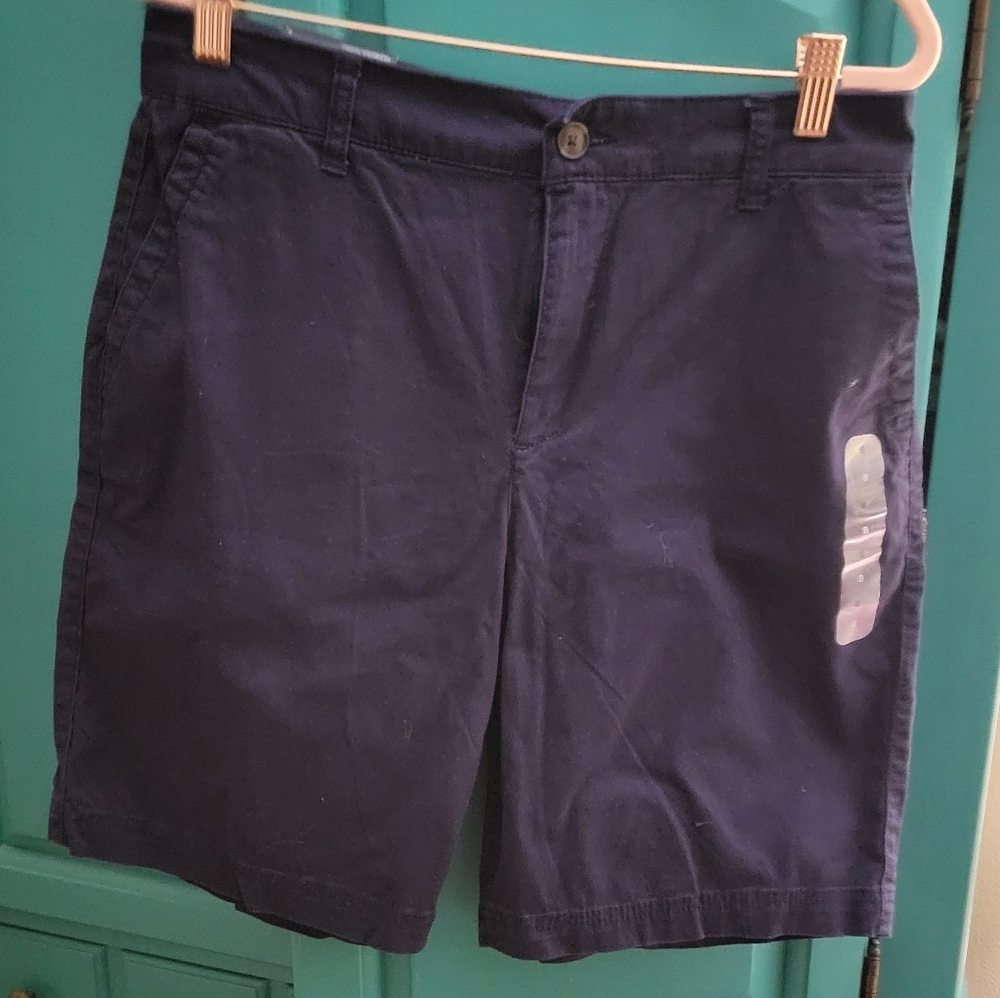 GAP Women's Dark Blue Bermudas